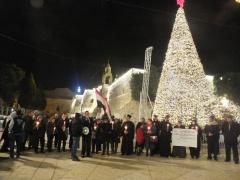 وقفة جماهيرية تضامنية مع الشعب المصري وتنديدا بالجريمة البشعة ضد الكاتدرائية المرقصية في القاهرة