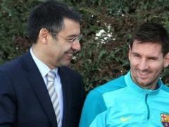 رئيس برشلونة يستفز كريستيانو رونالدو بتصريح مثير