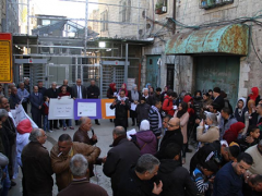 حملة تضامنية مع أهالي شارع الشهداء وتل الرميدة في الخليل