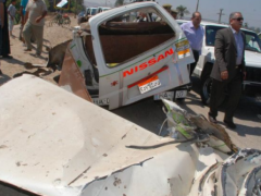 مصرع مواطن وزوجته سكان غزة أثناء عودتهما من مصر