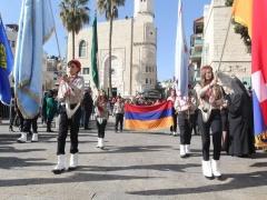 بلدية بيت لحم تشارك في استقبال غبطة بطريرك الأرمن ‏نورهان مانوجيان