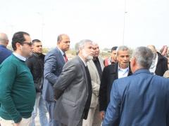 قلقيلية: وكيل وزارة الإعلام ينظم جولة تضامنية في المناطق المعزولة خلف الجدار