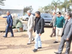 قلقيلية: وكيل وزارة الإعلام ينظم جولة تضامنية في المناطق المعزولة خلف الجدار