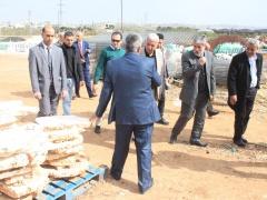 قلقيلية: وكيل وزارة الإعلام ينظم جولة تضامنية في المناطق المعزولة خلف الجدار