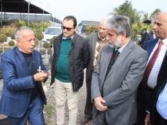 قلقيلية: وكيل وزارة الإعلام ينظم جولة تضامنية في المناطق المعزولة خلف الجدار