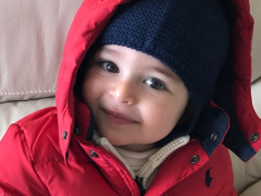 ميريام فارس تقلب انستقرام بصورة حديثة لابنها جايدن في عيد ميلاده الأول