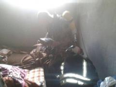 بالصور- اندلاع حريق بمنزل في مخيم الدهيشة جنوبي بيت لحم