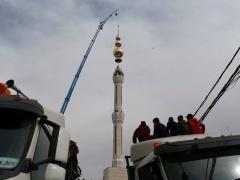 بالصور- تدشين أطول مئذنة في مدينة القدس