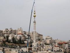 بالصور- تدشين أطول مئذنة في مدينة القدس