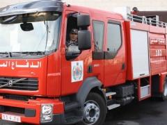 بالصور- اندلاع حريق بمنزل في مخيم الدهيشة جنوبي بيت لحم