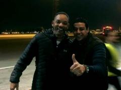 بالصور- ويل سميث يصل إلى مصر سرا لزيارة المعالم السياحية