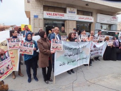 إصابات بالاختناق خلال مواجهات بين قوات الاحتلال ومتضامنين مع أهالي الشهداء المحتجزة جثامينهم