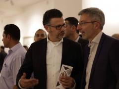 ‎إفتتاح جاليري باب الدير في أولى معارضه بيت لحم كمان وكمان‎