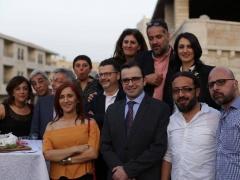 ‎إفتتاح جاليري باب الدير في أولى معارضه بيت لحم كمان وكمان‎