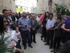 ‎إفتتاح جاليري باب الدير في أولى معارضه بيت لحم كمان وكمان‎