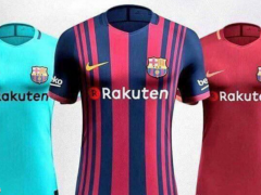 الكشف عن زي برشلونة الجديد