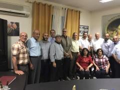 جهاد خير ومكرم قمصية رؤساء لبلدية بيت ساحور بالتناوب