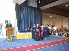 جامعة بيت لحم تحتفل لليوم الثاني بتخريج طلبة الماجستير والبكالوريوس