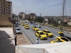 تظاهرة جماهيرية تضامناً مع الأسرى المضربين في سجون الاحتلال بمناسبة يوم العمال العالمي