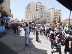 إصابة 14 مواطنا خلال مواجهات عنيفة على مدخل بيت لحم ‏الشمالي ‏خلال مسيرة بمناسبة ذكرى النكبة وتضامنا مع الأسرى المضربين ‏