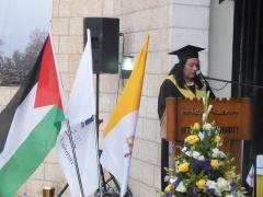 بالصور- جامعة بيت لحم تحتفل بتخريج الفوج الحادي والأربعين من طلبتها