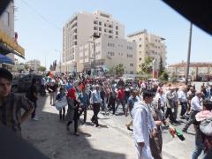 إصابة 14 مواطنا خلال مواجهات عنيفة على مدخل بيت لحم ‏الشمالي ‏خلال مسيرة بمناسبة ذكرى النكبة وتضامنا مع الأسرى المضربين ‏