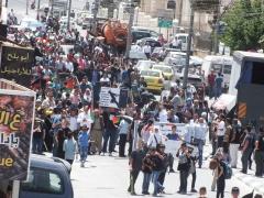 إصابة 14 مواطنا خلال مواجهات عنيفة على مدخل بيت لحم ‏الشمالي ‏خلال مسيرة بمناسبة ذكرى النكبة وتضامنا مع الأسرى المضربين ‏