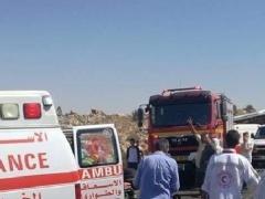 رام الله:ارتفاع عدد ضحايا حادث السير الى 7 اشخاص