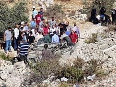 مصرع ثلاث مواطنات وعدد من الاصابات الخطيرة جدا في حادث سير مروع شرق رام الله