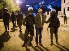اعتقال 4 فلسطينيين في الضفة