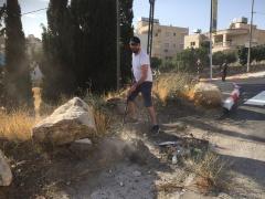 بالصور- مبادرة بيت ساحور نظيفة