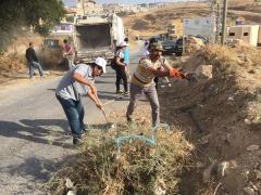 بالصور- مبادرة بيت ساحور نظيفة