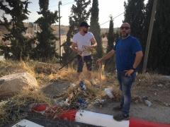 بالصور- مبادرة بيت ساحور نظيفة