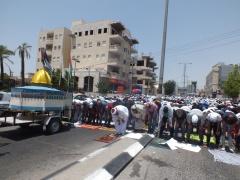 (بالصور) 45 إصابة خلال مواجهات الانتصار للأقصى على المدخل الشمالي لبيت لحم