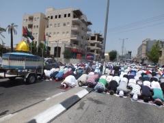 (بالصور) 45 إصابة خلال مواجهات الانتصار للأقصى على المدخل الشمالي لبيت لحم