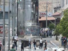 (بالصور) 45 إصابة خلال مواجهات الانتصار للأقصى على المدخل الشمالي لبيت لحم