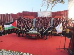 كلية فلسطين الأهلية الجامعية تحتفل بتخريج الفوج السابع من طلبتها