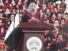 كلية فلسطين الأهلية الجامعية تحتفل بتخريج الفوج السابع من طلبتها