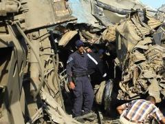 صور- (محدّث) ارتفاع عدد قتلى حادث اصطدام القطارين في الإسكندرية