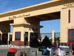 فتح معبر رفح البري يومي الأحد والاثنين المقبلين في الاتجاهين