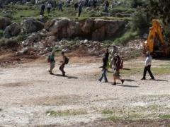 مستوطنون يقتحمون منطقة برك سليمان جنوب بيت لحم