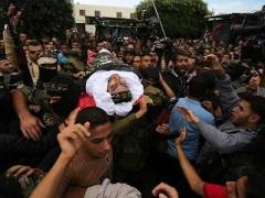 غزة تشيّع جثامين شهداء النفق