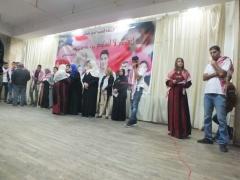 مهرجان تأبيني للشهيد رائد الصالحي في مخيم الدهيشة