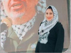 توجان ابنة بيت لحم هي الاولى تشغل منصب الرئاسة  في مجلس الشبابي !