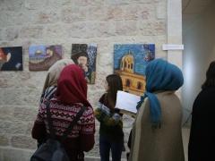 معرض الفن الابداعي لطلبة جامعة بيت لحم