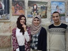 معرض الفن الابداعي لطلبة جامعة بيت لحم