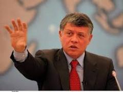 العاهل الاردني يجدد دعمه لاقامة دولة فلسطينية مستقلة