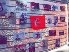 جبهة العمل لطلابي في كلية فلسطين الأهلية  تنظم معرضا للكتاب والمنتجات التراثية