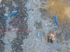 بالصور- شاحنة اسرائيلية تدهس مواطنين وسط بيت جالا وتلوذ بالفرار