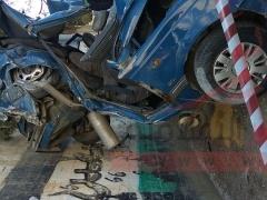 بالصور- شاحنة اسرائيلية تدهس مواطنين وسط بيت جالا وتلوذ بالفرار